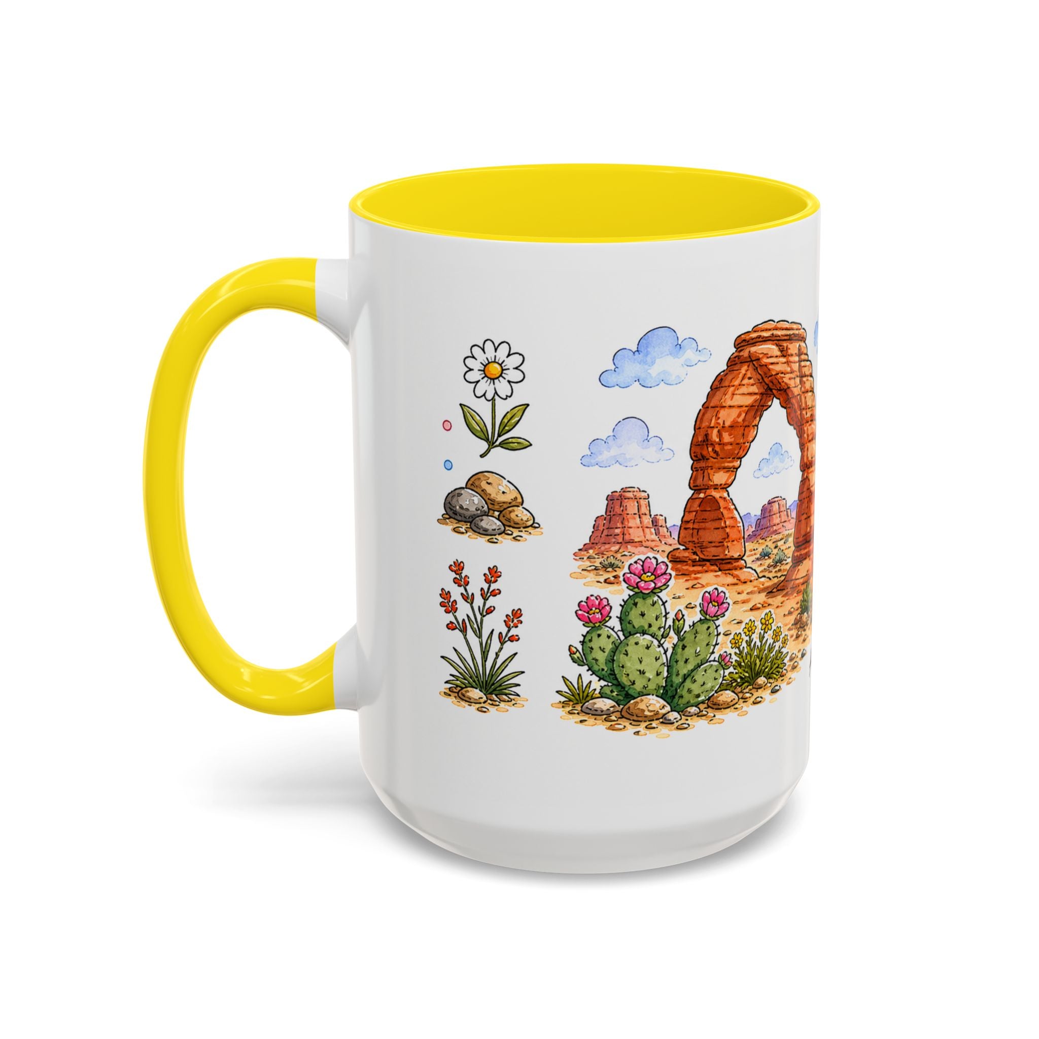 Arches National Park Mug | US Travel Souvenir Accent Coffee Mug | 11oz 15oz Ceramic Cup