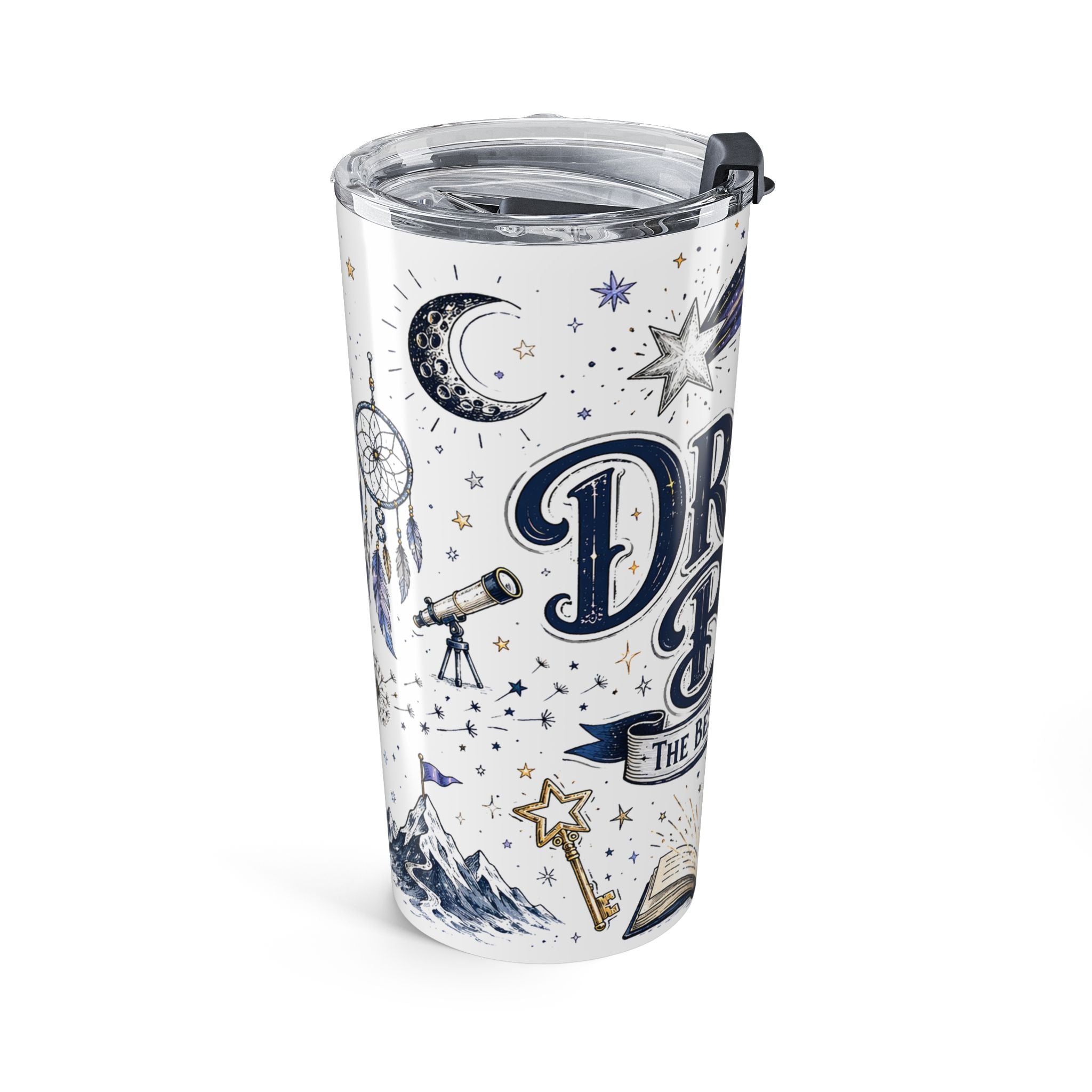 Dream Big 20oz Tumbler | Class of 2026 Graduation Gift | Insulated Stainless Steel Travel Cup