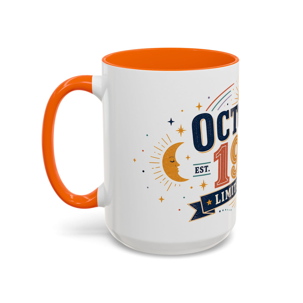 Custom Birthday Mug | Celestial Retro Design, Limited Edition (11oz or 15oz)