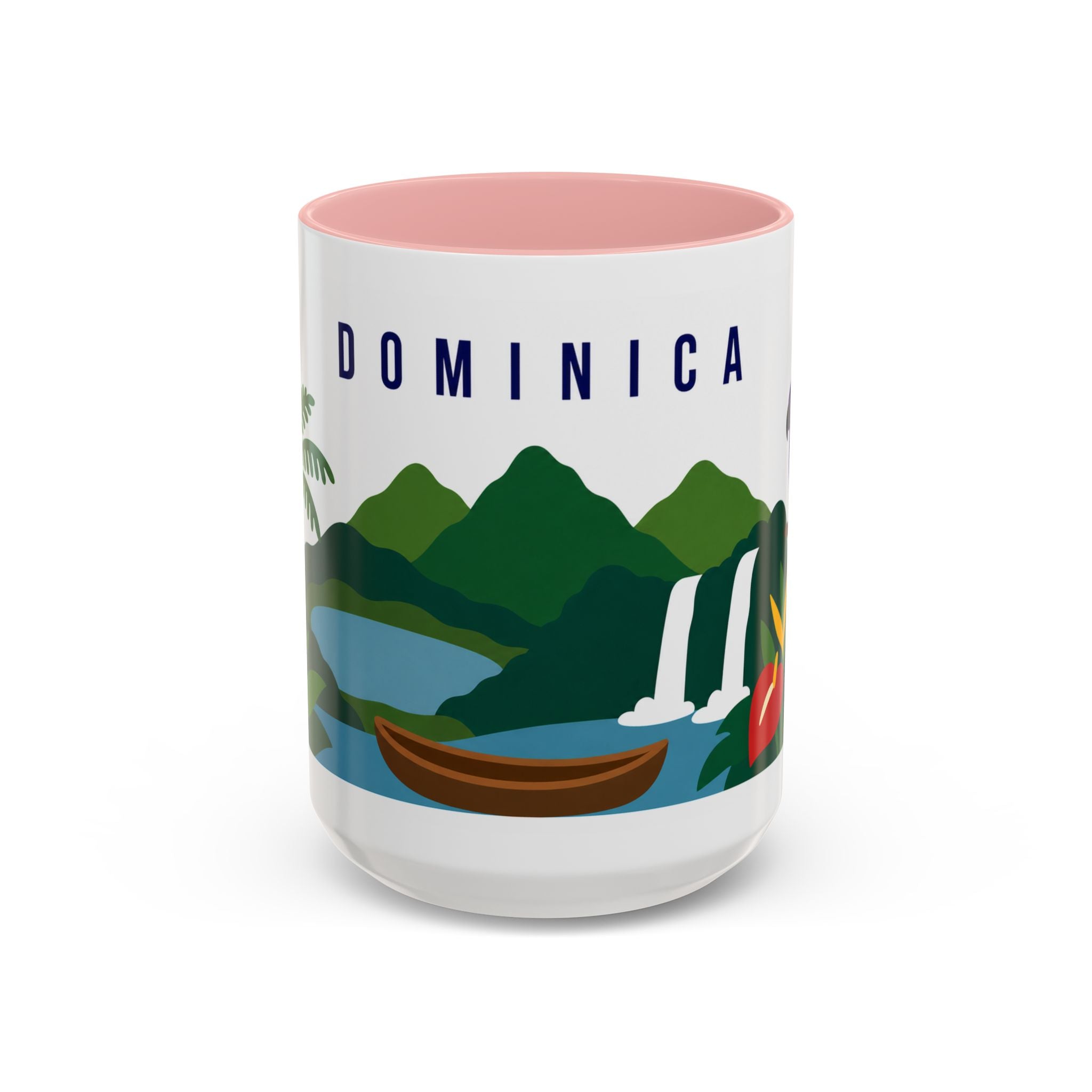 Dominica Coffee Mug | Travel Souvenir Accent Mug | Country Gift Ceramic Cup 11oz 15oz