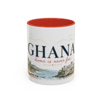 Ghana Home Country Mug | Moving Away Gift | Long Distance Friendship | 11 oz 15 oz Accent Mug