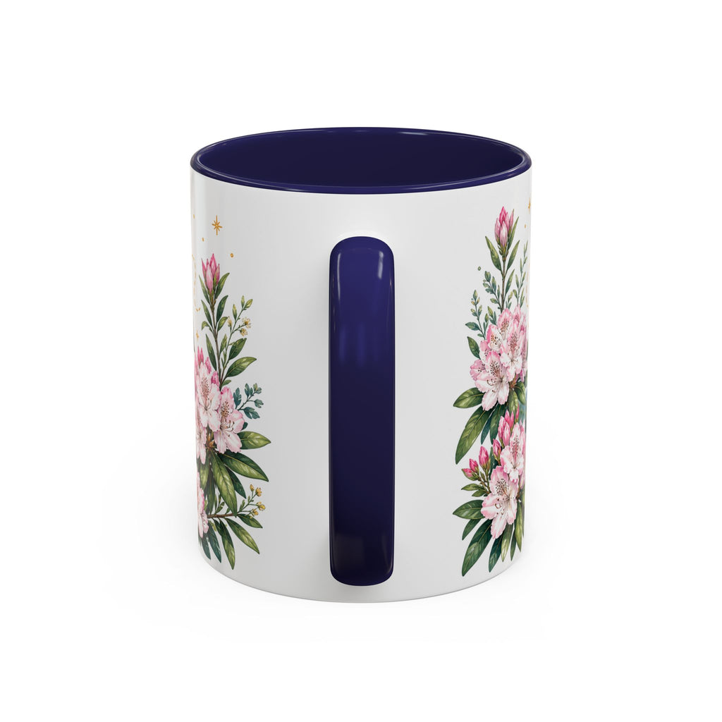 West Virginia State Map Mug | Appalachian Bridge, Rhododendron Accent Coffee Cup