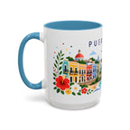 Puerto Rico Coffee Mug | Travel Souvenir Accent Mug | Place Gift Ceramic Cup 11oz 15oz