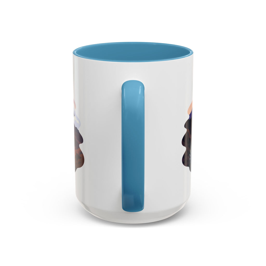 Haleakala National Park Coffee Mug | Solid Color Block Park Souvenir | 11oz 15oz Accent Mug
