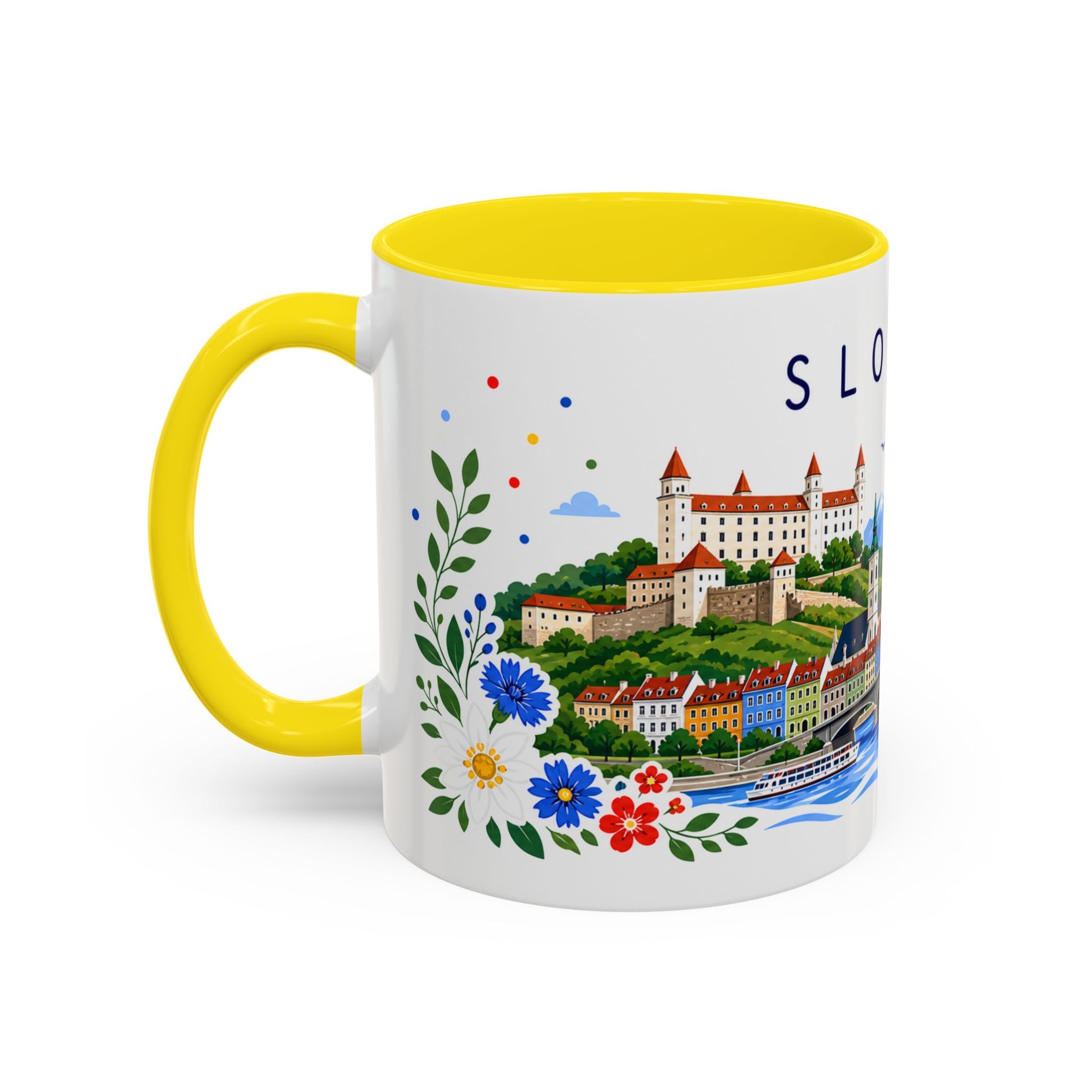 Slovakia Coffee Mug | Travel Souvenir Accent Mug | Place Gift Ceramic Cup 11oz 15oz