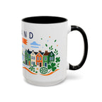 Ireland Coffee Mug | Travel Souvenir Accent Mug | Country Gift Ceramic Cup 11oz 15oz