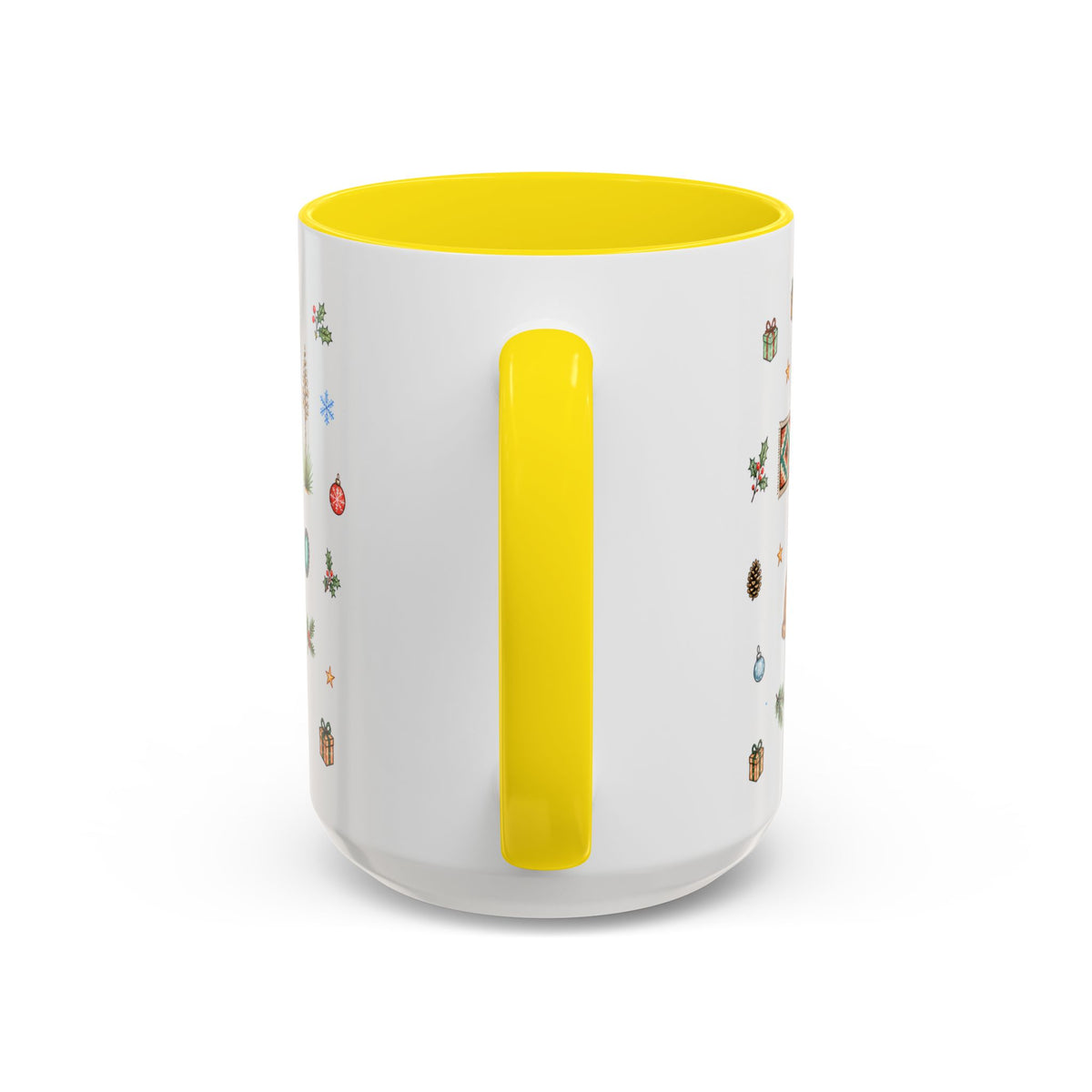 Santa Fe Christmas Mug | Watercolor City Souvenir | Ceramic Coffee Cup (11oz 15oz)