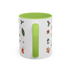 Honolulu Christmas Mug | Watercolor City Souvenir | Ceramic Coffee Cup (11oz 15oz)