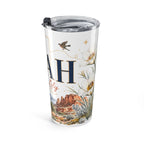 Utah State Flower 20oz Tumbler | Sego Lily Botanical State Flower Gift | Insulated Stainless Steel Travel Cup