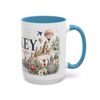 Turkey Home Country Mug | Moving Away Gift | Long Distance Friendship | 11 oz 15 oz Accent Mug