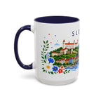 Slovakia Coffee Mug | Travel Souvenir Accent Mug | Place Gift Ceramic Cup 11oz 15oz