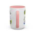 Salzburg Illustrated Travel Mug | City Souvenir Accent Coffee Mug | 11oz 15oz Ceramic Cup