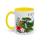 Costa Rica Coffee Mug | Travel Souvenir Accent Mug | Place Gift Ceramic Cup 11oz 15oz