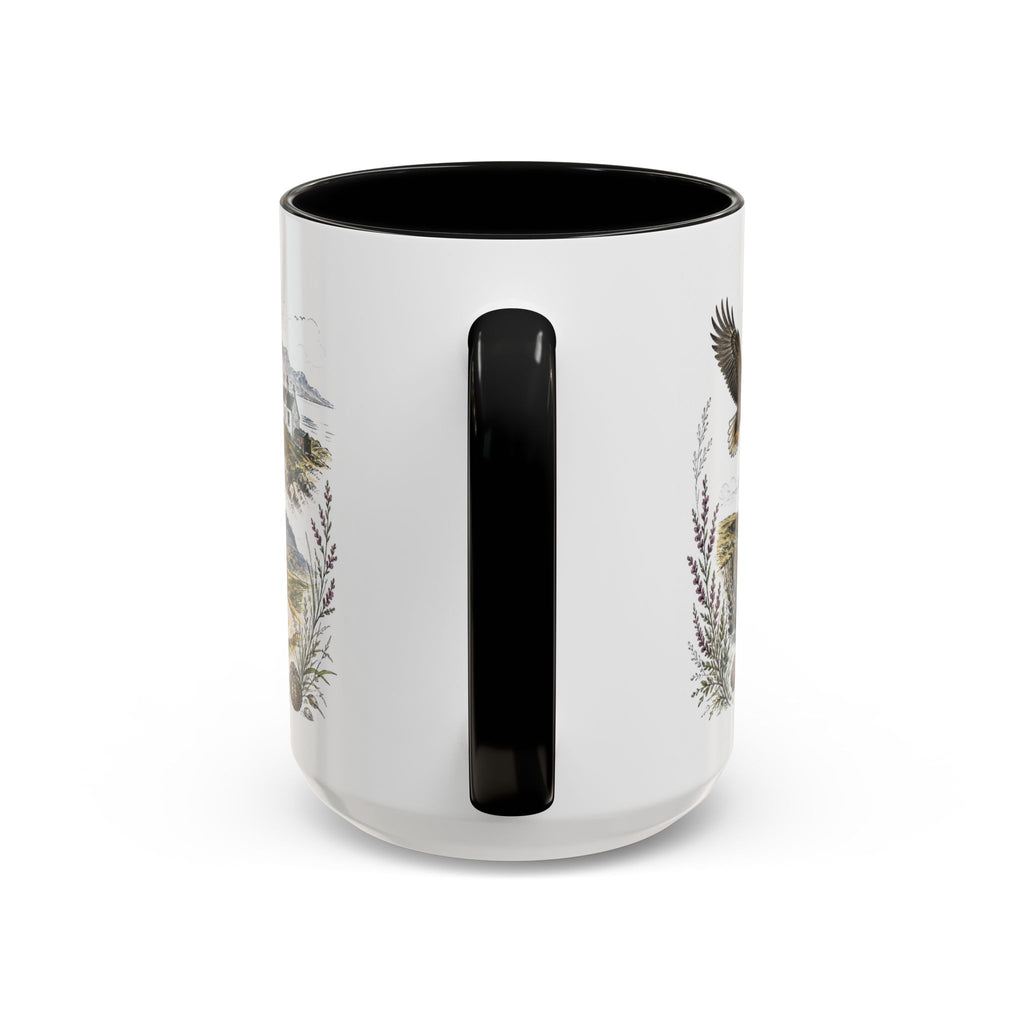 Isle of Mull Mug, Scotland Travel Souvenir, Bucket List Gift, Accent Ceramic Coffee Mug 11oz 15oz