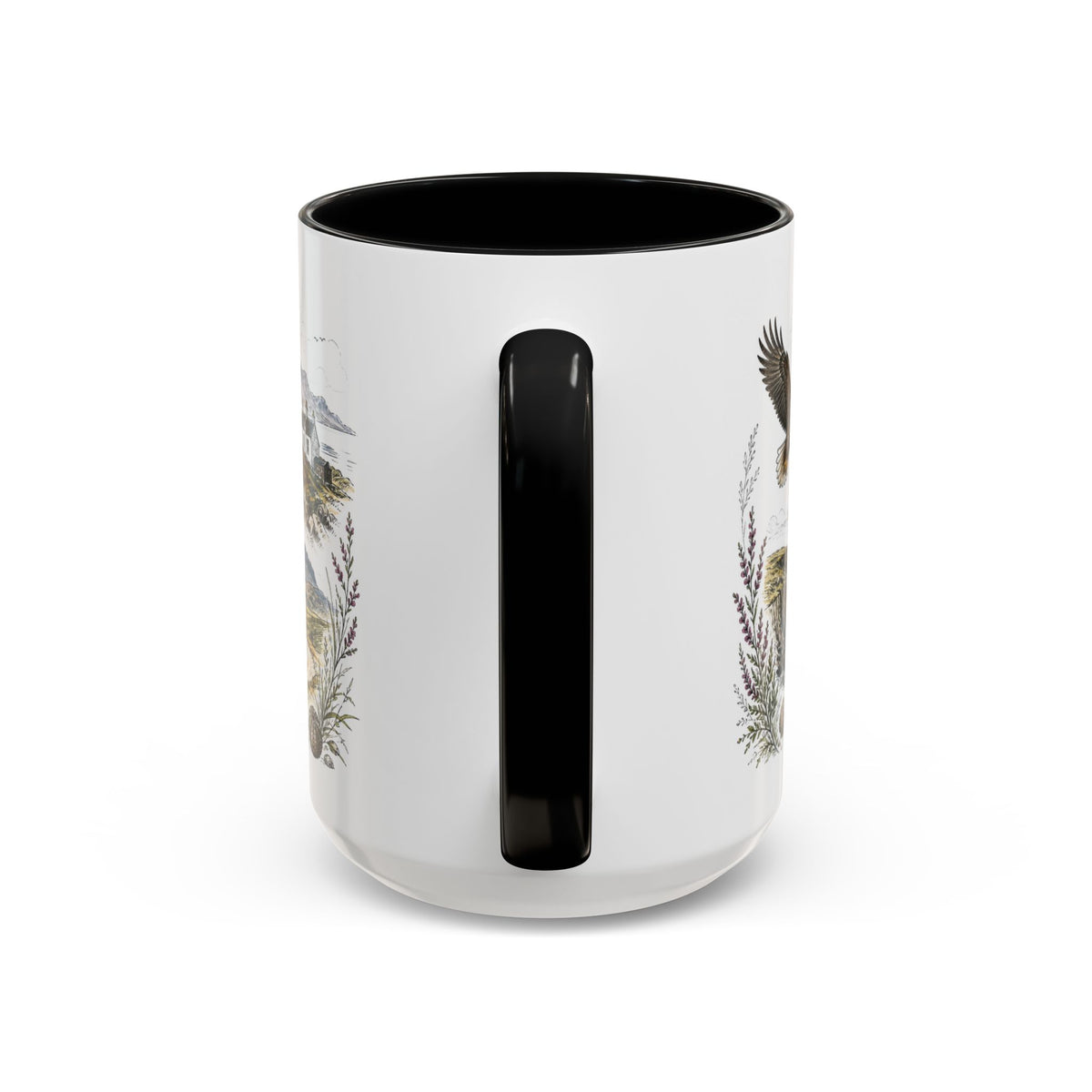 Isle of Mull Mug, Scotland Travel Souvenir, Bucket List Gift, Accent Ceramic Coffee Mug 11oz 15oz