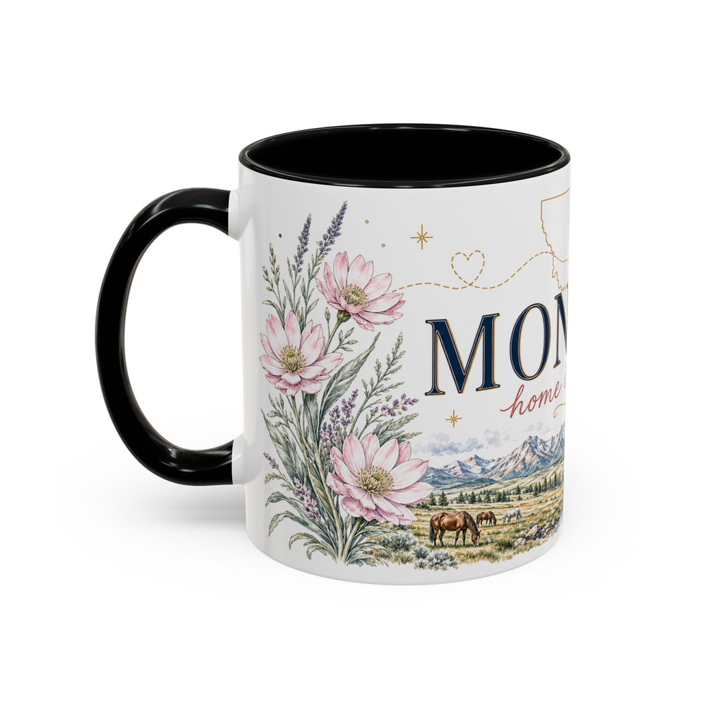 Montana Home State Mug | Moving Away, Long Distance Friendship Gift (11oz 15oz)