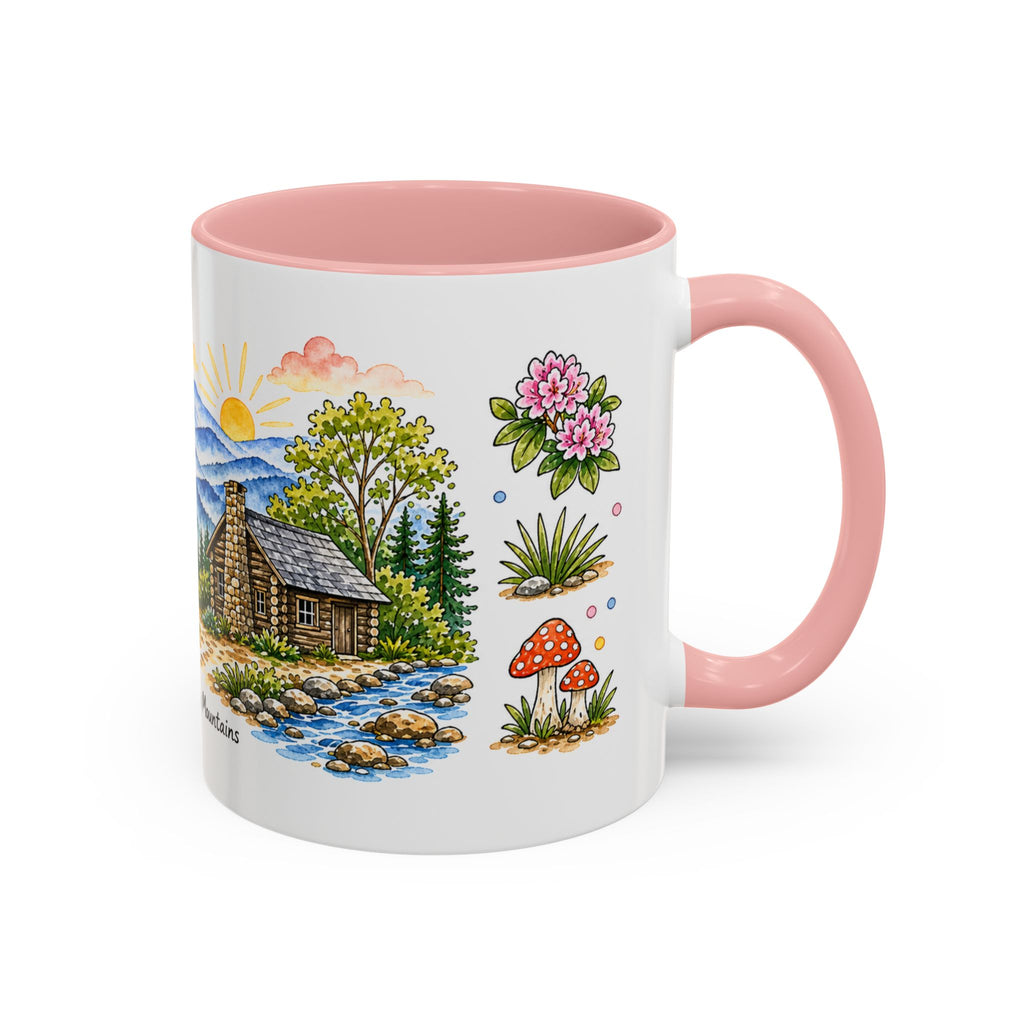 Great Smoky Mountains National Park Mug | US Travel Souvenir Accent Coffee Mug | 11oz 15oz Ceramic Cup