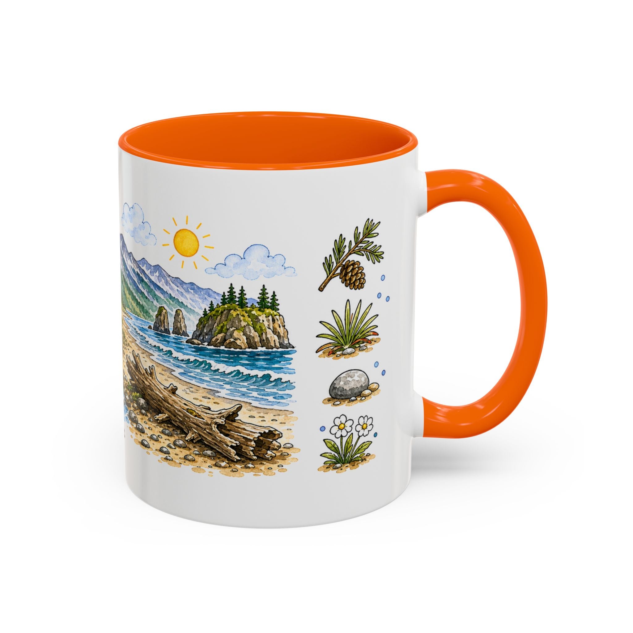 Olympic National Park Mug | US Travel Souvenir Accent Coffee Mug | 11oz 15oz Ceramic Cup