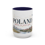 Poland Home Country Mug | Moving Away Gift | Long Distance Friendship | 11 oz 15 oz Accent Mug