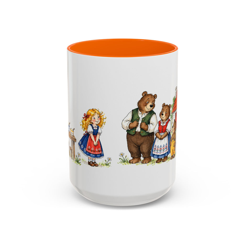 Goldilocks and the Three Bears Mug | Storybook Fairy Tale Accent Coffee Mug | EveryLegend