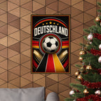 Germany Soccer Fan Art Poster | Matte Vertical Poster | World Cup 2026 Wall Decor
