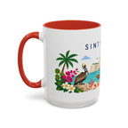 Sint Maarten Coffee Mug | Travel Souvenir Accent Mug | Country Gift Ceramic Cup 11oz 15oz