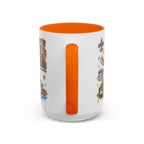 New Orleans Illustrated Travel Mug | City Souvenir Accent Coffee Mug | 11oz 15oz Ceramic Cup