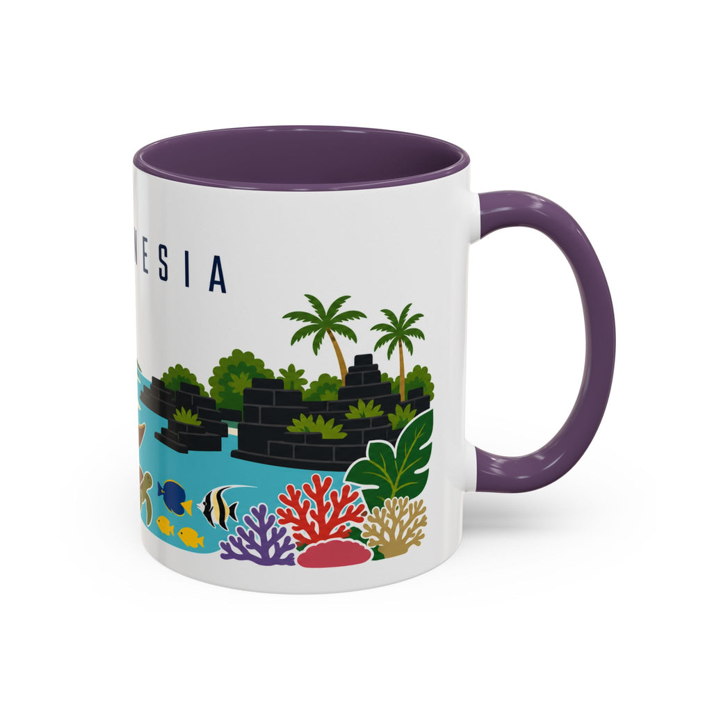Micronesia Coffee Mug | Travel Souvenir Accent Mug | Country Gift Ceramic Cup 11oz 15oz