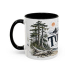 Tofino Mug, Canada Travel Souvenir, Bucket List Gift, Accent Ceramic Coffee Mug 11oz 15oz