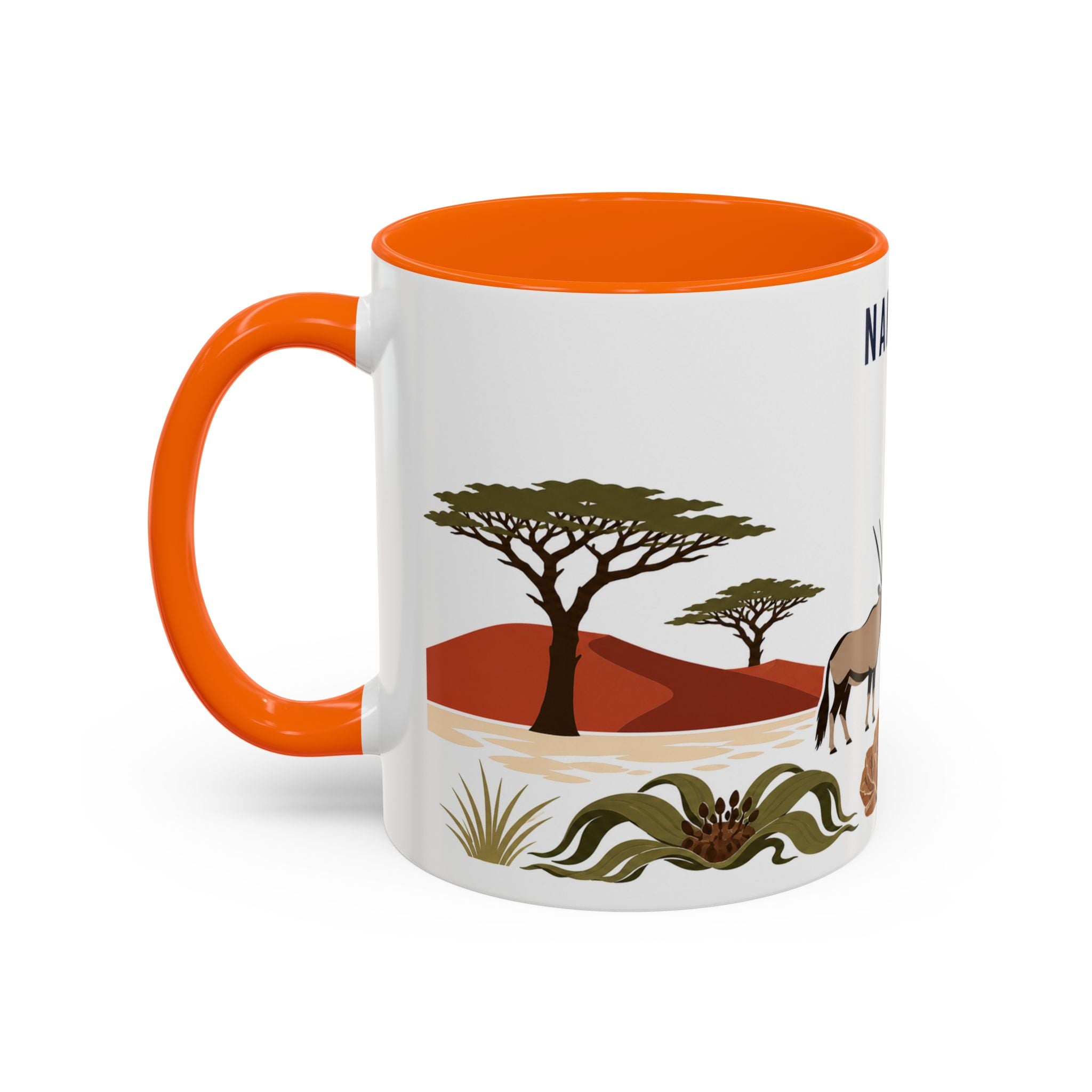Namibia Coffee Mug | Travel Souvenir Accent Mug | Country Gift Ceramic Cup 11oz 15oz