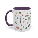 Savannah Christmas Mug | Watercolor City Souvenir, Travel Memories Cup