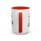 Joshua Tree Coffee Mug | National Park Desert Camping Gift | Accent Color Ceramic 11oz 15oz