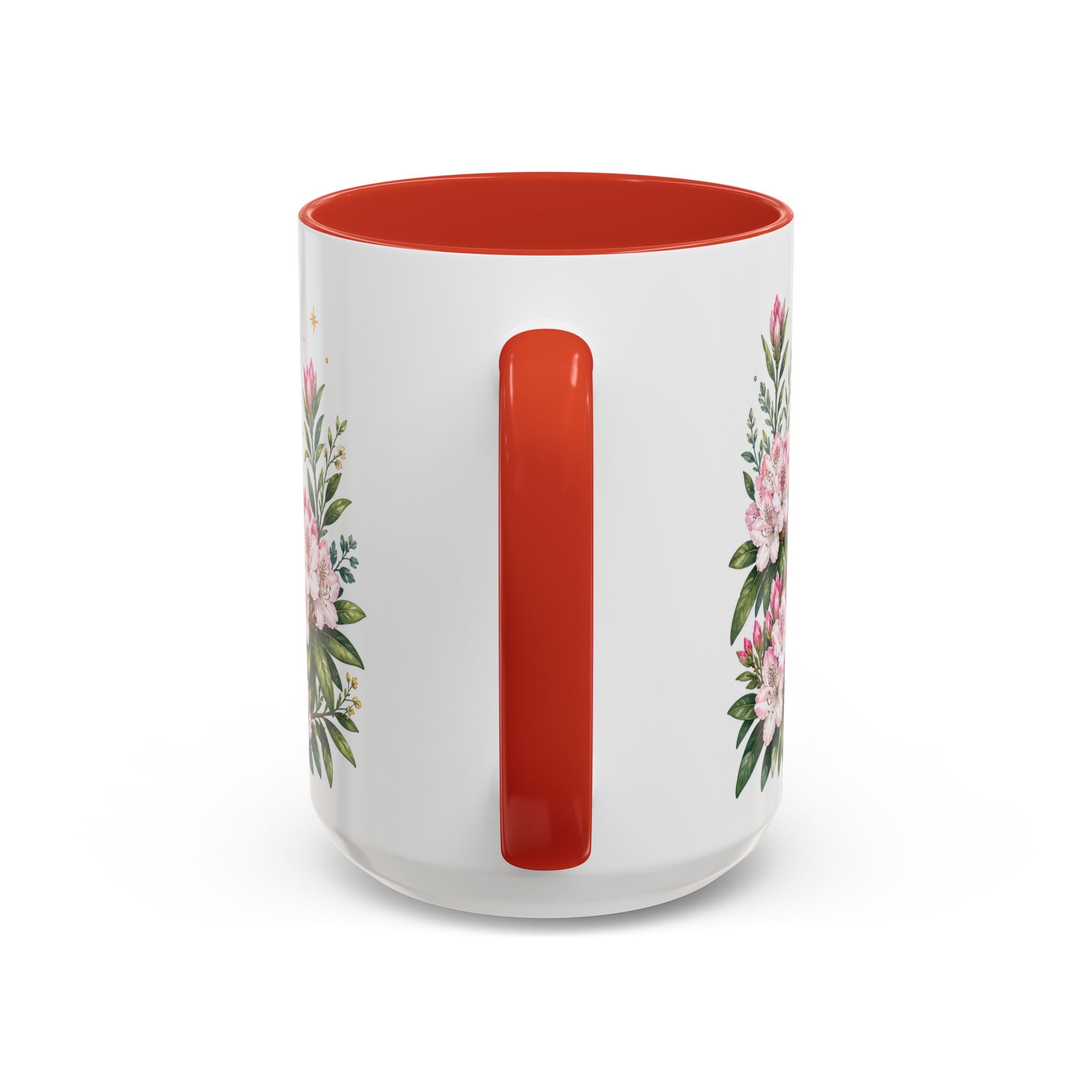 West Virginia State Map Mug | Appalachian Bridge, Rhododendron Accent Coffee Cup