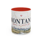 Montana Home State Mug | Moving Away, Long Distance Friendship Gift (11oz 15oz)