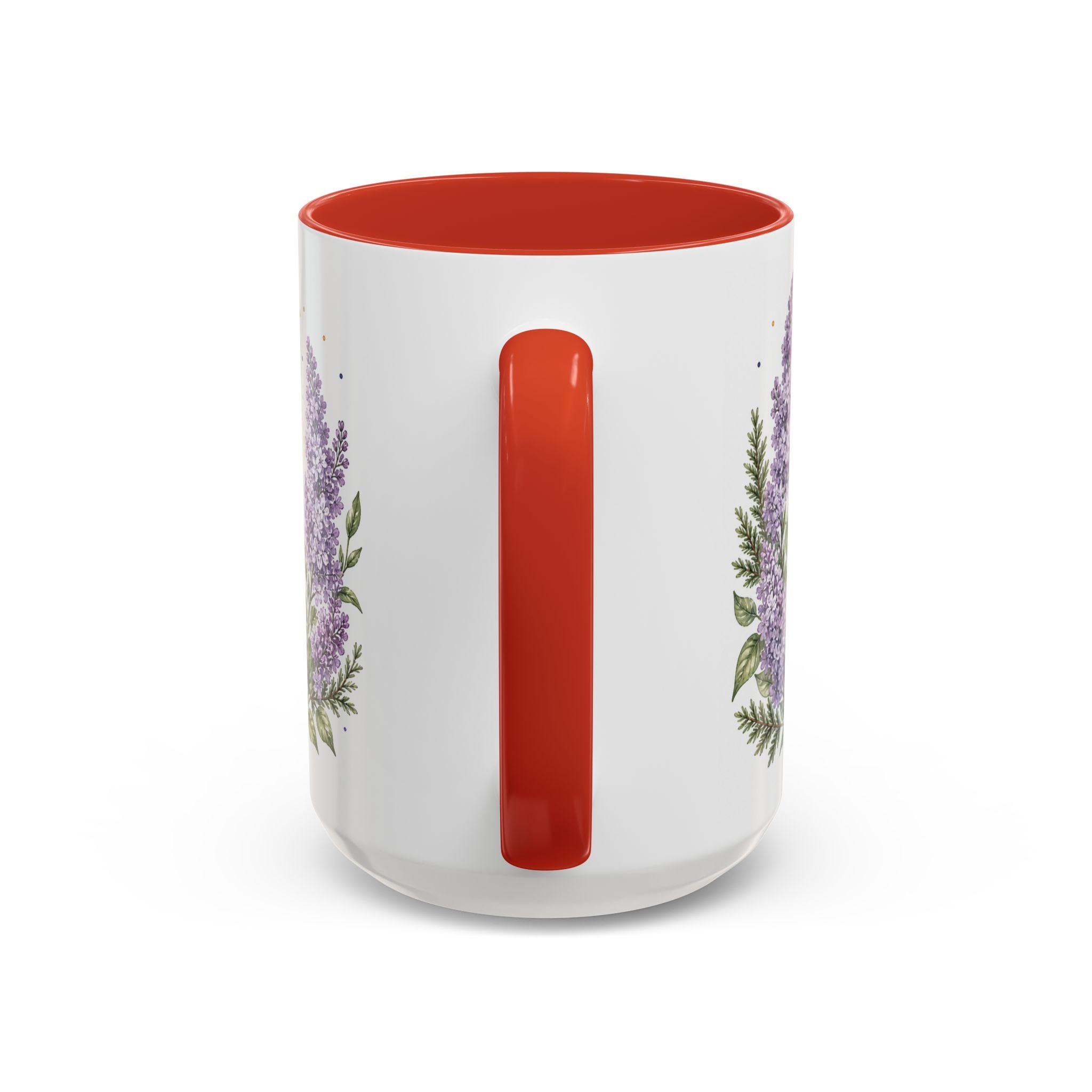 New Hampshire State Map Mug | Botanical Accents, Mountain Landscape Coffee Cup