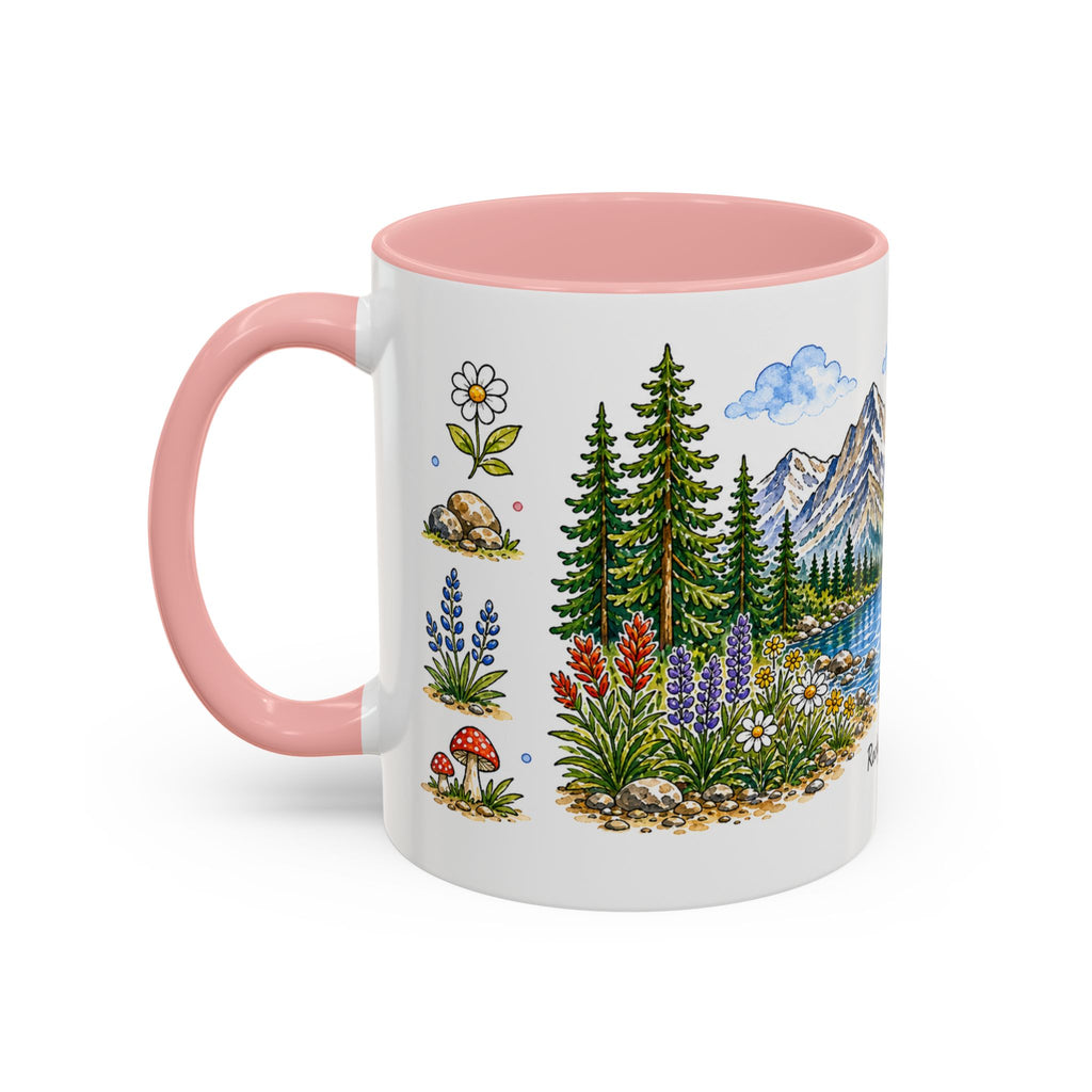 Rocky Mountain National Park Mug | US Travel Souvenir Accent Coffee Mug | 11oz 15oz Ceramic Cup
