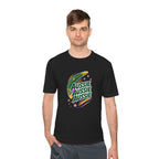 Australia Fan T-Shirt, Aussie Boomerang Design, Moisture Wicking Sport Tee