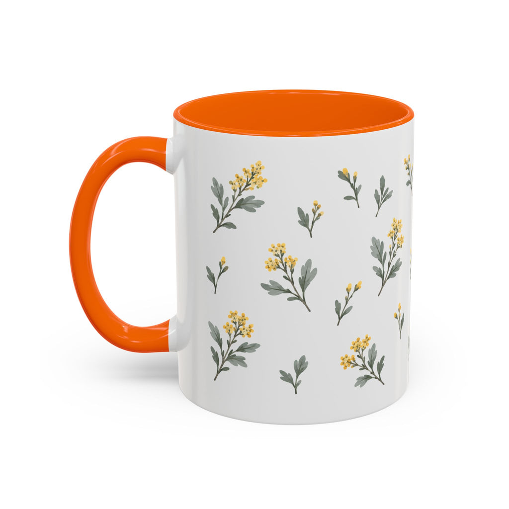 Nevada Sagebrush Mug, State Flower Floral Coffee Cup, 11oz Botanical Gift