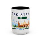 Pakistan Coffee Mug | Travel Souvenir Accent Mug | Country Gift Ceramic Cup 11oz 15oz