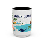 Cayman Islands Coffee Mug | Travel Souvenir Accent Mug | Country Gift Ceramic Cup 11oz 15oz