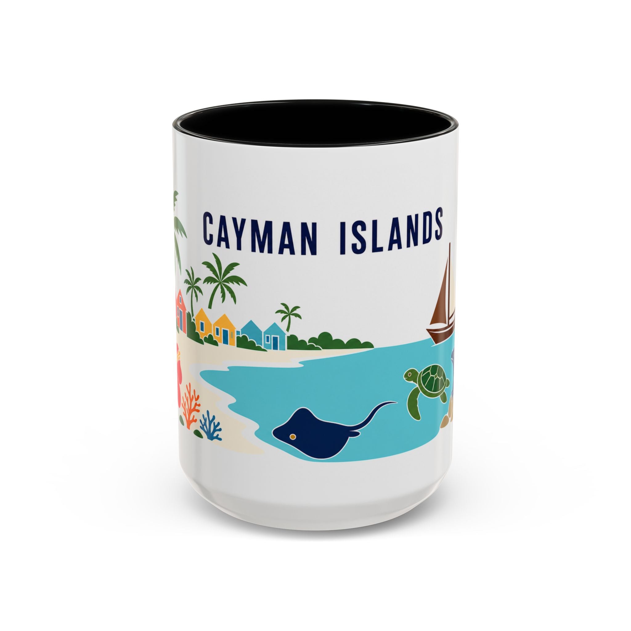 Cayman Islands Coffee Mug | Travel Souvenir Accent Mug | Country Gift Ceramic Cup 11oz 15oz