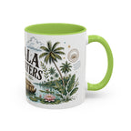 Kerala Backwaters Coffee Mug | Travel Destination Souvenir Gift | Accent Color Ceramic 11oz 15oz