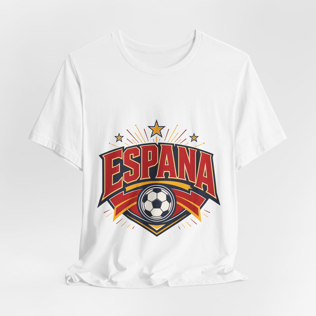 Spain Soccer Fan T-Shirt | Spain Fan Tee | Espana Soccer Supporter Shirt