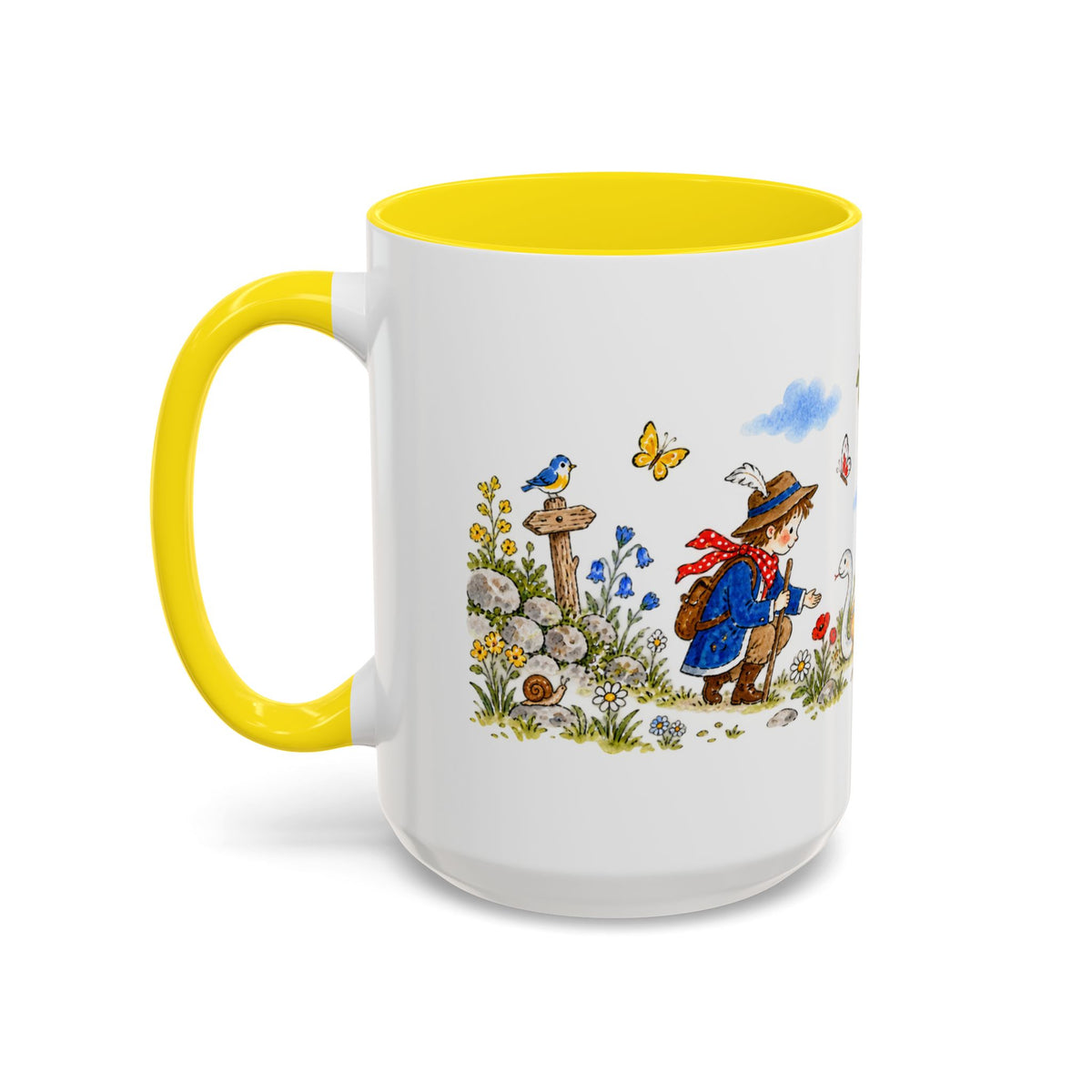 The White Snake Mug | Storybook Fairy Tale Accent Coffee Mug | EveryLegend