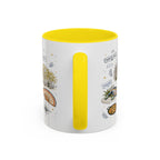 Barcelona Coffee Mug | Spain Souvenir Travel Gift | Accent Color Ceramic 11oz 15oz
