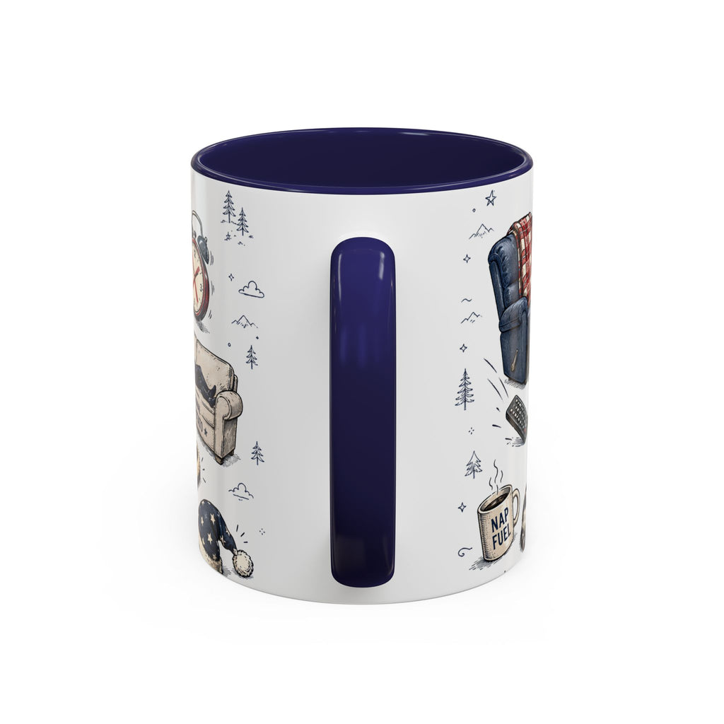 Nap Champion Coffee Mug | Father's Day Gift for Dad | Accent Color Ceramic 11oz 15oz