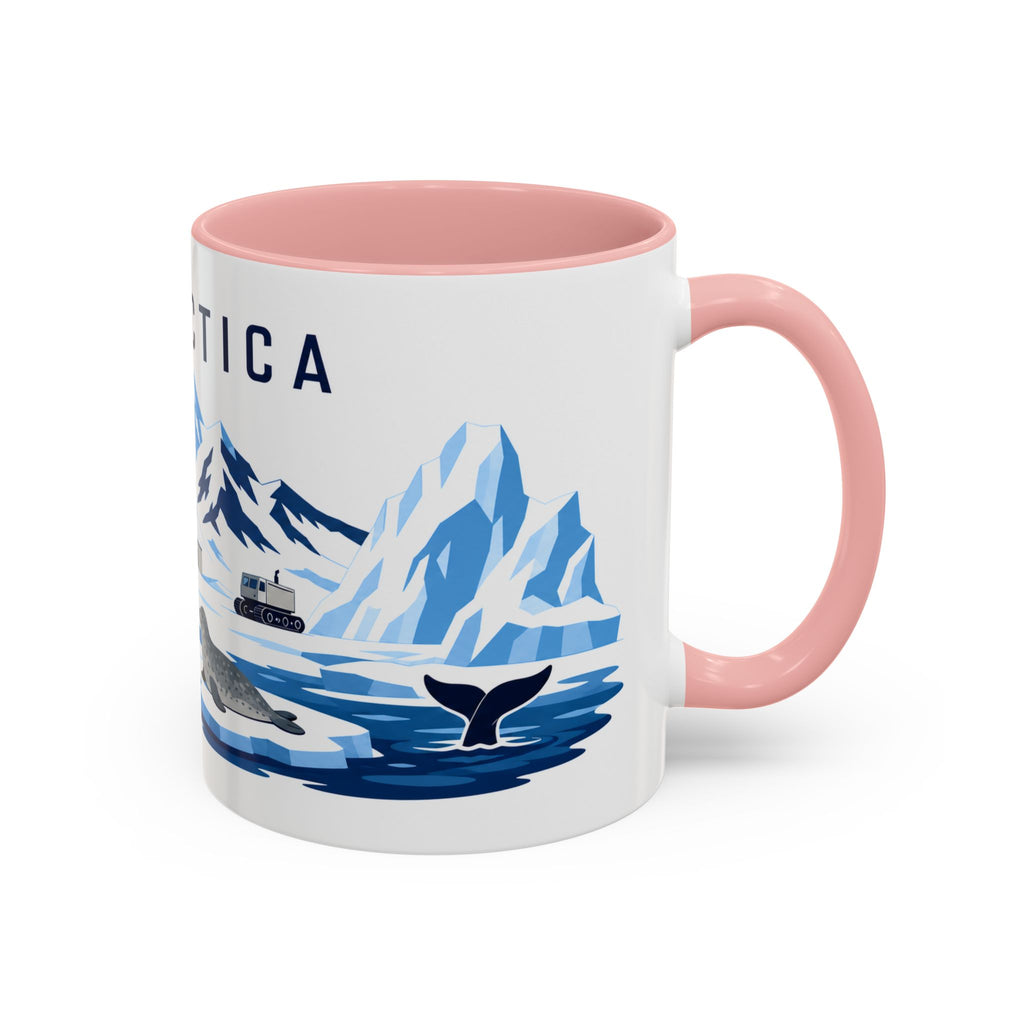 Antarctica Coffee Mug | Travel Souvenir Accent Mug | Country Gift Ceramic Cup 11oz 15oz