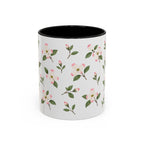 Virginia American Dogwood Mug, State Flower Floral Coffee Cup, 11oz Botanical Gift