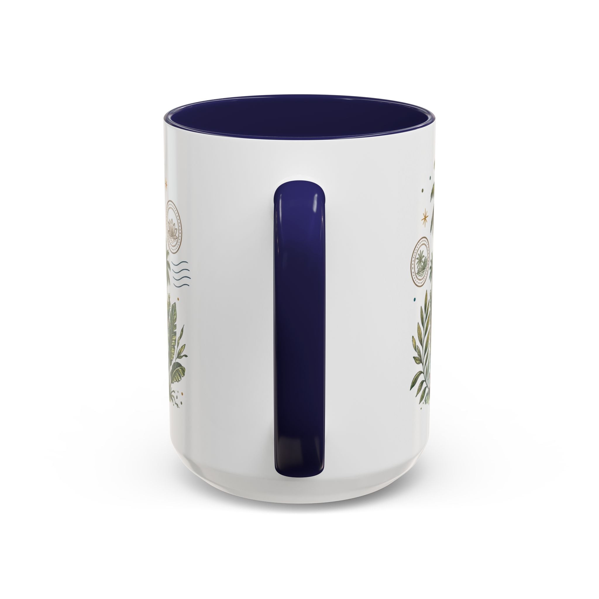 Kerala Backwaters Coffee Mug | Travel Destination Souvenir Gift | Accent Color Ceramic 11oz 15oz