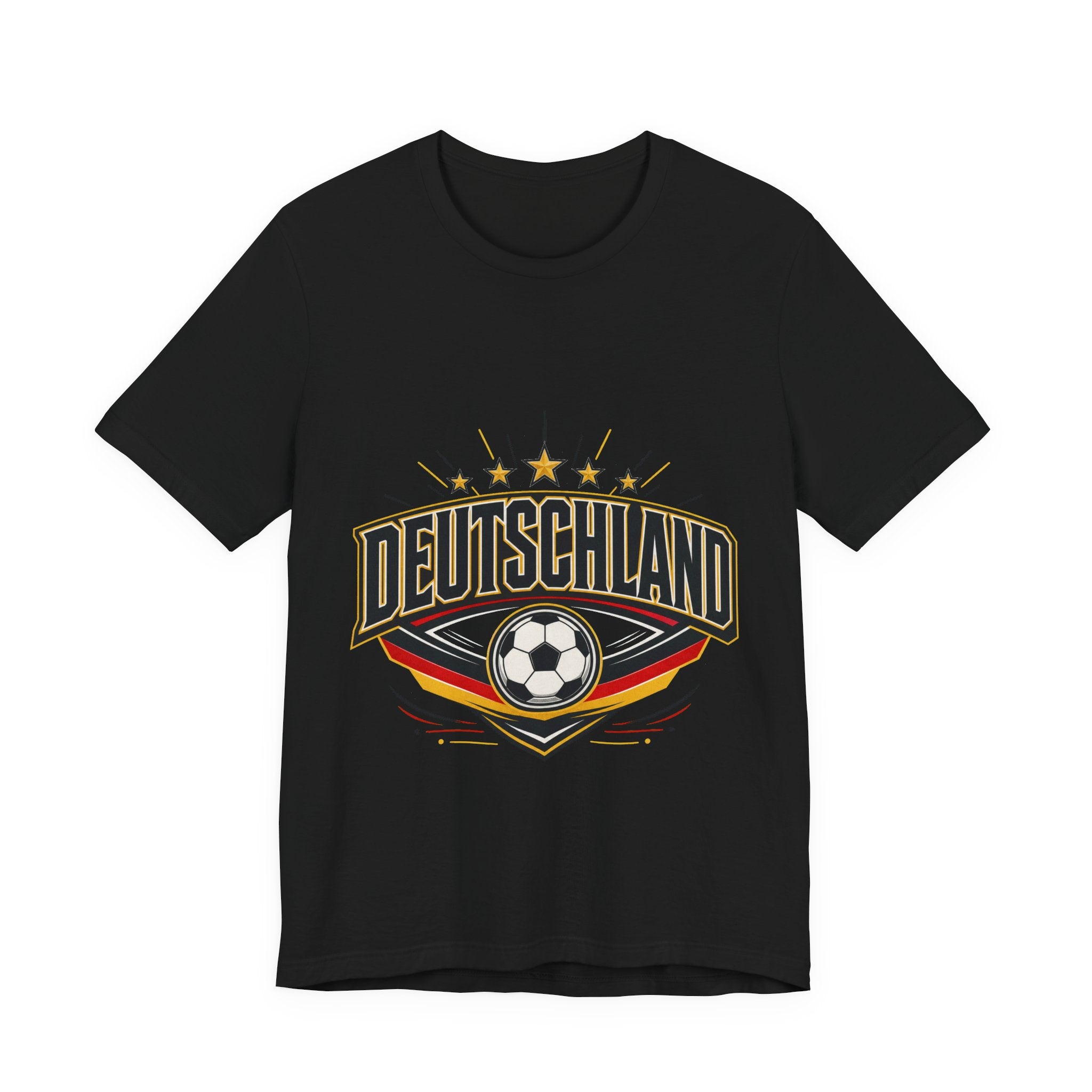 Germany Soccer Fan T-Shirt | Germany Fan Tee | Deutschland Soccer Supporter Shirt